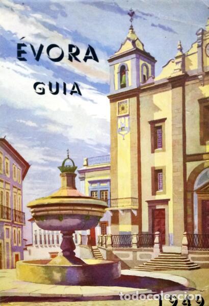 Libros: ESPANCA. (T&uacute;lio) - &Eacute;VORA, GUIA HIST&Oacute;RICO-ART&Iacute;STICO. - Foto 1