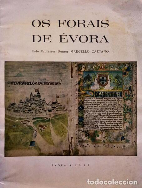 Libros: CAETANO. (Marcelo) - OS FORAIS DE &Eacute;VORA. - Foto 1