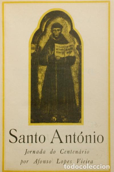 Libros: LOPES VIEIRA. (Afonso) - SANTO ANT&Oacute;NIO. - Foto 1