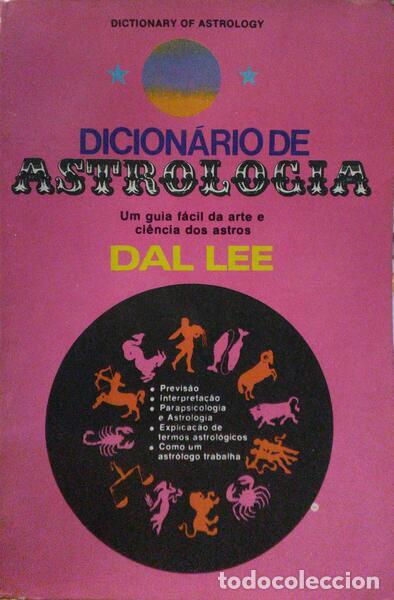 Libros: LEE. (Dal) - DICION&Aacute;RIO DE ASTROLOGIA. - Foto 1