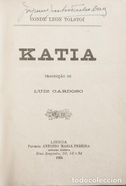 Libros: TOLST&Oacute;I. (Lev Nikol&aacute;ievitch) - KATIA. - Foto 1