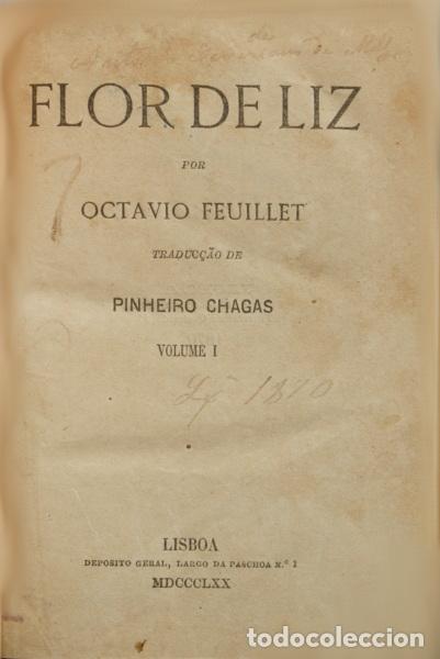 Libros: FEUILLET. (Oct&aacute;vio) - FLOR DE LIZ. - Foto 1