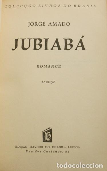 Libros: AMADO. (Jorge) - JUBIAB&Aacute;. - Foto 1