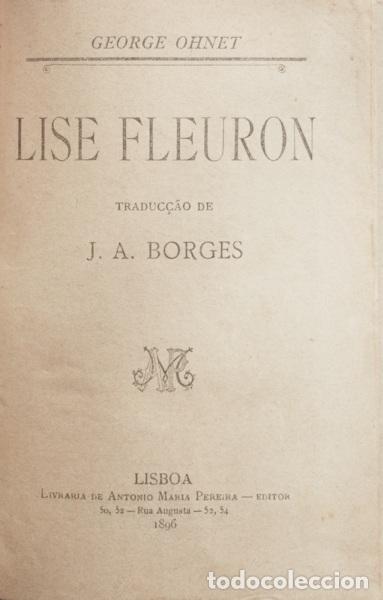 Libros: OHNET. (George) - LISE FLEURON. - Foto 1