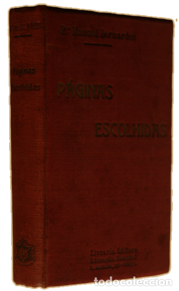 Libros: BERNARDES. (Padre Manuel) - P&Aacute;GINAS ESCOLHIDAS. - Foto 2