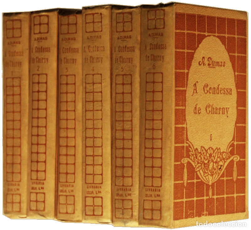 Libros: DUMAS. (Alexandre) - A CONDESSA DE CHARNY. [6 VOLUMES] - Foto 2