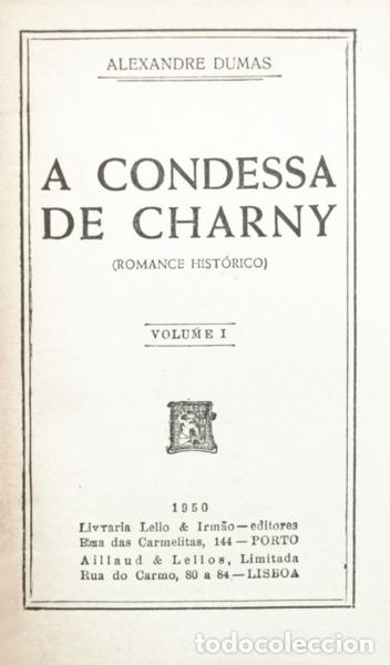 Libros: DUMAS. (Alexandre) - A CONDESSA DE CHARNY. [6 VOLUMES] - Foto 1
