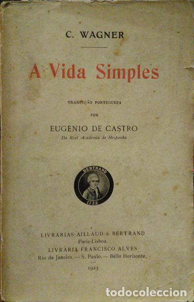 Libros: WAGNER. (C.) - A VIDA SIMPLES. - Foto 1