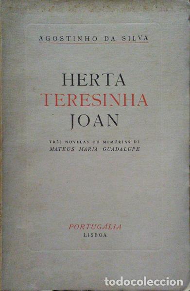 Libros: SILVA. (Agostinho da) - HERTA. TERESINHA. JOAN. - Foto 1