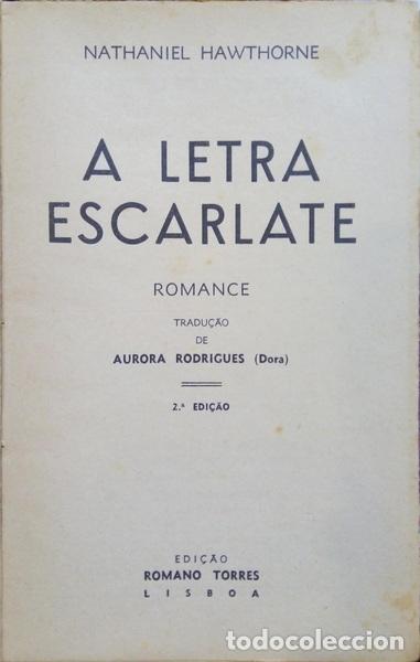 Libros: HAWTHORNE. (Nathaniel) - A LETRA ESCARLATE. [2.&ordf; EDI&Ccedil;&Atilde;O] - Foto 2