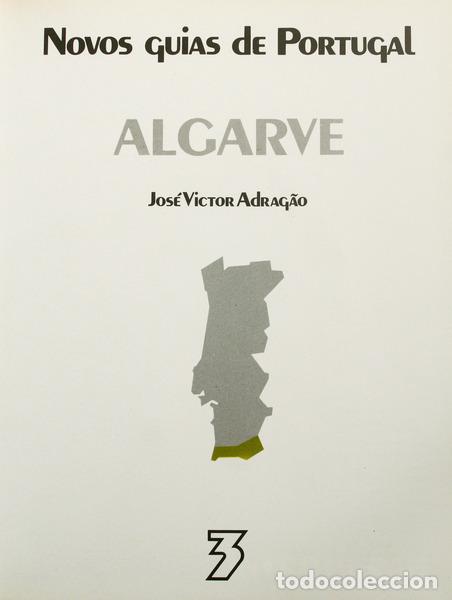 Libros: ADRAG&Atilde;O. (Jos&eacute; Victor) - ALGARVE. [ENC.] - Foto 1