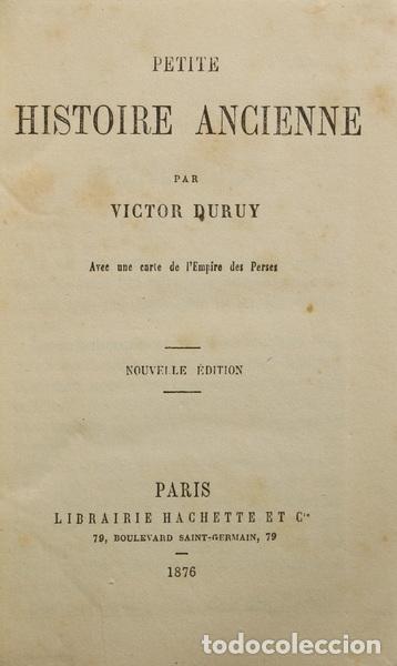 Libros: DURUY. (Victor) - PETITE HISTOIRE ANCIENNE. - Foto 1