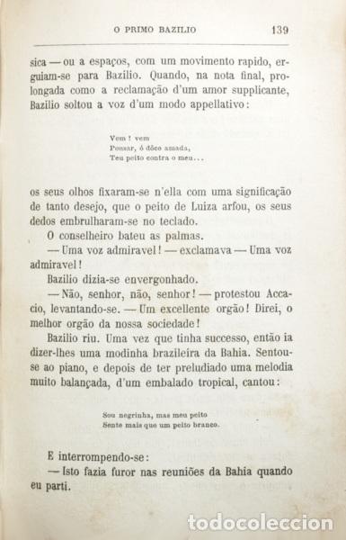 Libros: E&Ccedil;A DE QUEIROZ. (Jos&eacute; Maria de) - O PRIMO BAZILIO. - Foto 3