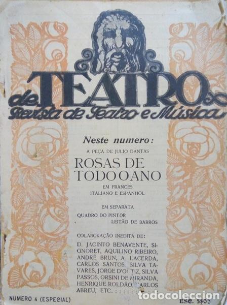 Libros: TEATRO (DE), N.&ordm; 4, DEZEMBRO 1922. - Foto 1