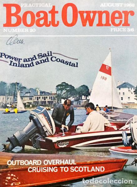 Libros: PRACTICAL BOAT OWNER, N.ᵒˢ 20/21/22/23. AUGUST/SEPTEMBER/OCTOBER/NOVEMBER 1968.