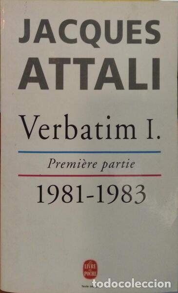 Libros: ATTALI. (Jacques) - VERBATIM [I E II] - Foto 1