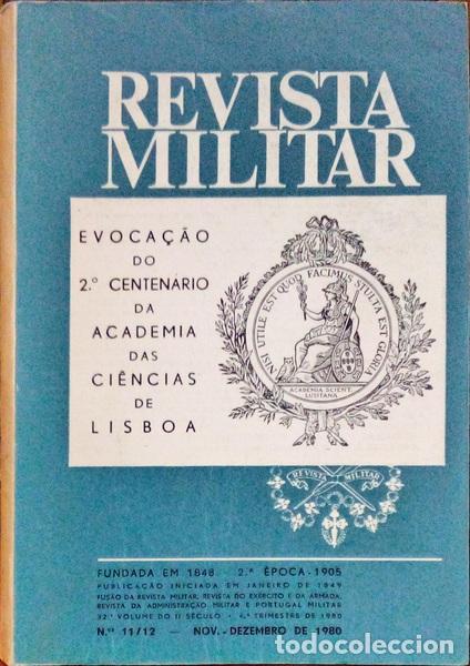 Livres: EVOCA&Ccedil;&Atilde;O DO 2.&ordm; CENTEN&Aacute;RIO DA ACADEMIA DAS CI&Ecirc;NCIAS DE LISBOA, REVISTA MILITAR, N.ᵒˢ 11/12, 1980.