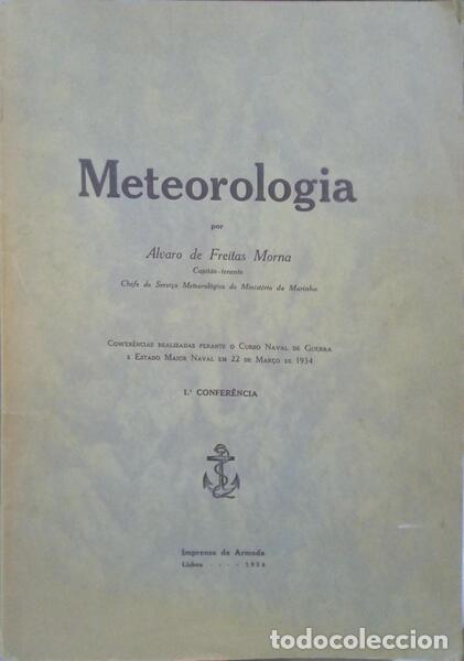 Libros: FREITAS MORNA. (Alvaro de) - METEOROLOGIA. - Foto 1