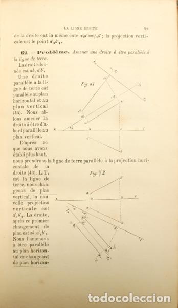 Libros: JAVARY. (A.) - TRAIT&Eacute; DE G&Eacute;OM&Eacute;TRIE DESCRIPTIVE. [2 VOLUMES] - Foto 2
