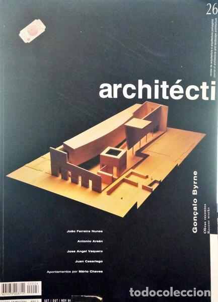 Libros: ARCHIT&Eacute;CTI, N.&ordm; 26, SETEMBRO, OUTUBRO, NOVEMBRO 1994. - Foto 1