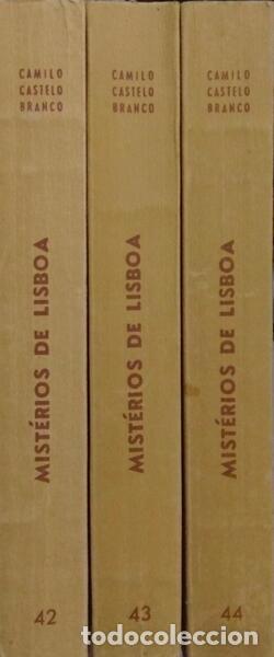 Libros: CASTELO BRANCO. (Camilo) - MIST&Eacute;RIOS DE LISBOA. - Foto 3