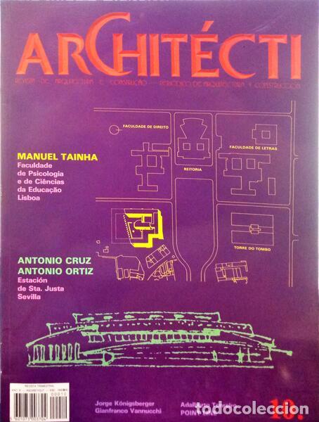 Libros: ARCHIT&Eacute;CTI, N.&ordm; 10, AGOSTO-OUTUBRO 1991. - Foto 1