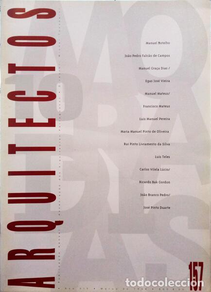 Libros: ARQUITECTOS, N.ᵒˢ 157-161, 1996.