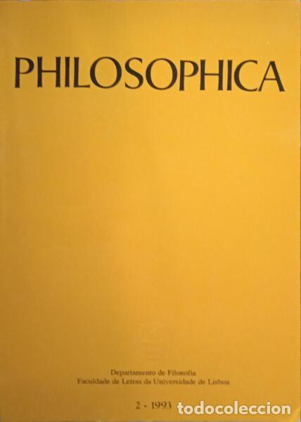 Libros: PHILOSOPHICA, N.&ordm;2, NOVEMBRO DE 1993. - Foto 1