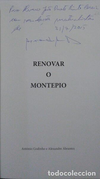 Libros: GODINHO. (Ant&oacute;nio) e Alexandre Abrantes - RENOVAR O MONTEPIO. - Foto 2
