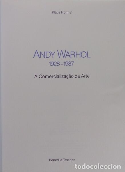 Libros: HONNEF. (Klaus) - ANDY WARHOL 1928-1987. - Foto 2