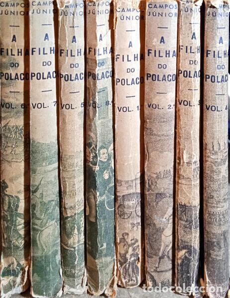 Libros: CAMPOS. (Ant&oacute;nio de) - A FILHA DO POLACO. [8 VOLS.] - Foto 2