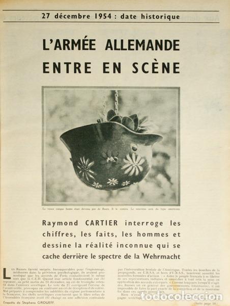 Libros: PARIS MATCH, N&ordm; 301- 326, 1955. [VOL. I E II] - Foto 2