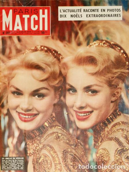 Libros: PARIS MATCH, N&ordm; 301- 326, 1955. [VOL. I E II] - Foto 1