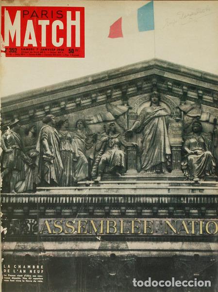 Libros: PARIS MATCH, N&ordm; 352-377, 1956. [VOL. I E II] - Foto 1