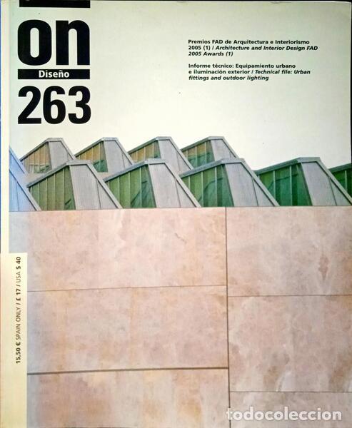 Libros: ON DISE&Ntilde;O, N.&ordm; 263, PREMIOS FAD 2005. - Foto 1