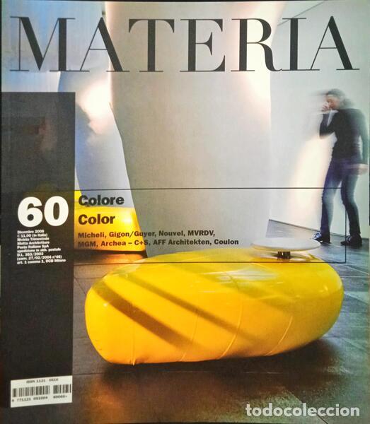 Libros: MATERIA, N.&ordm; 60/61, DICEMBRE/MARZO 2008/2009. - Foto 1