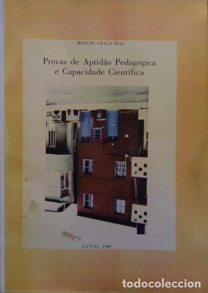 Libri di seconda mano: GRA&Ccedil;A DIAS. (Manuel) - PROVAS DE APTID&Atilde;O PEDAG&Oacute;GICA E CAPACIDADE CIENT&Iacute;FICA.