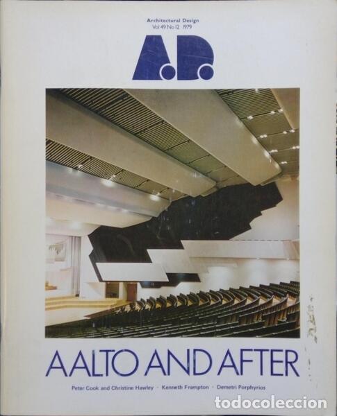 Libros: ARCHITECTURAL DESIGN, VOLUME 49, N.&ordm; 12, 1979. - Foto 1