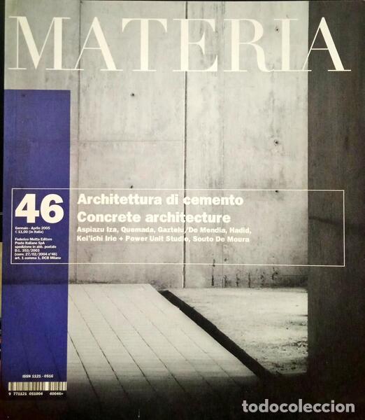 Libros: MATERIA, N.&ordm; 46, GENNAIO-ABRILE 2005. - Foto 1