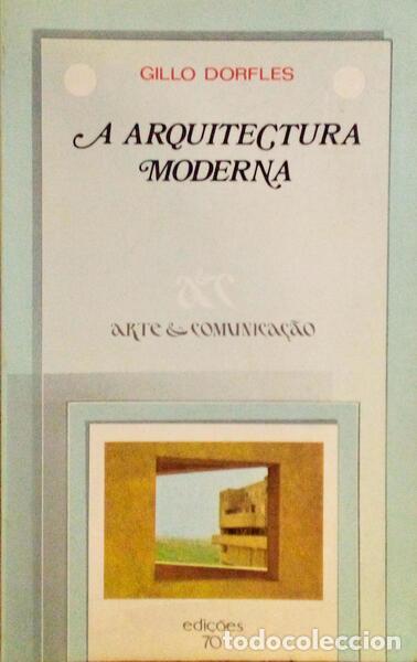 Libros: DORFLES. (Gillo) - A ARQUITECTURA MODERNA. - Foto 1