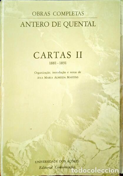 Libros: QUENTAL. (Antero de) - OBRAS COMPLETAS. [2 VOLS.] - Foto 2