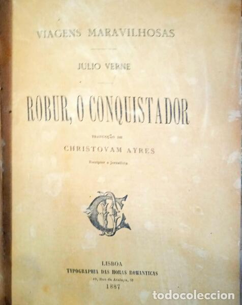 Libros: VERNE. (Jules) - ROBUR, O CONQUISTADOR. - Foto 1