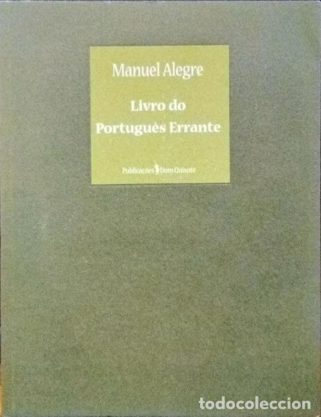Libros: ALEGRE. (Manuel) - LIVRO DO PORTUGU&Ecirc;S ERRANTE. [2.&ordf; EDI&Ccedil;&Atilde;O] - Foto 1
