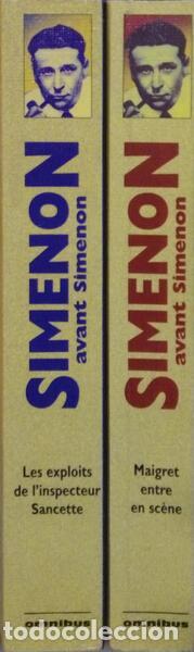 Libros: SIMENON. (Georges) - SIMENON AVANT SIMENON. [2 VOLS.] - Foto 3