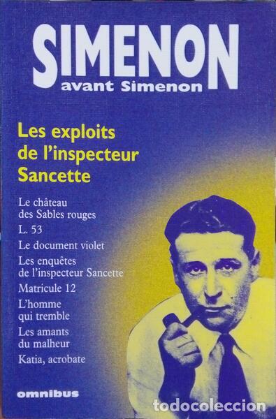 Libros: SIMENON. (Georges) - SIMENON AVANT SIMENON. [2 VOLS.] - Foto 1