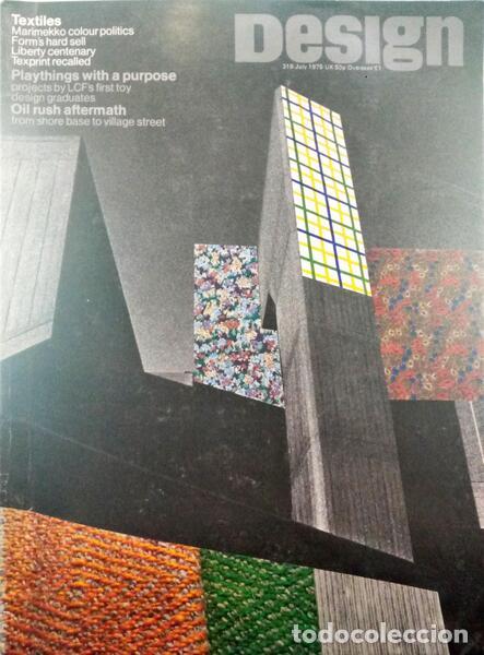 Libros: DESIGN N.&ordm; 319-325, JULY-JANUARY 1975-76. - Foto 1