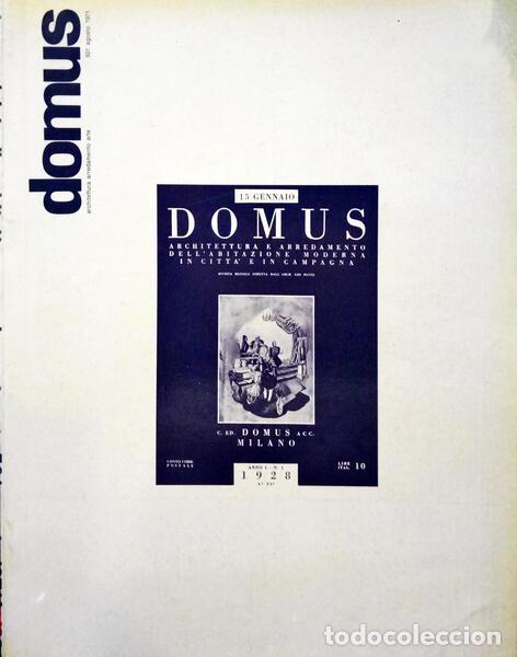 Libros: DOMUS, N.&ordm; 501-503, AGOSTO-OTTOBRE 1971. - Foto 1
