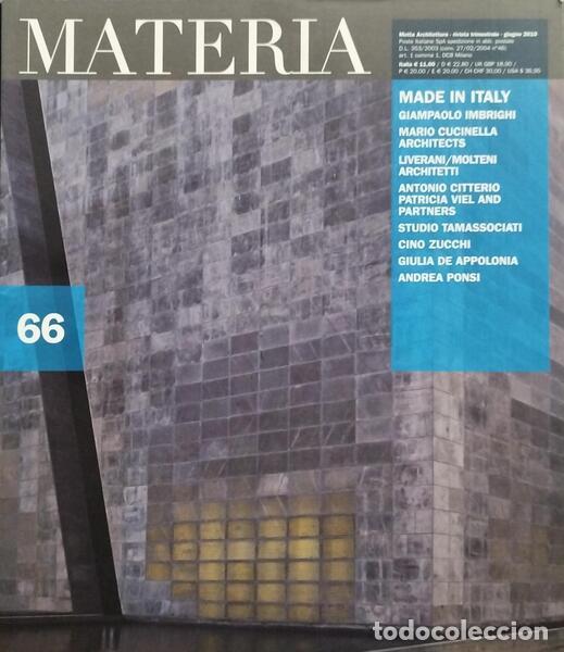 Libros: MATERIA, N.&ordm; 66, GIUGNO 2010. - Foto 1