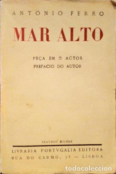 Libros: FERRO. (Ant&oacute;nio) - MAR ALTO. - Foto 1