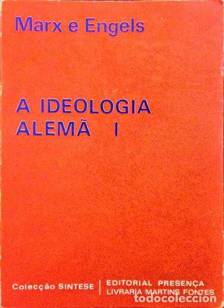 Libros: MARX. (Karl) e Friedrich Engels. - A IDEOLOGIA ALEM&Atilde;. - Foto 1
